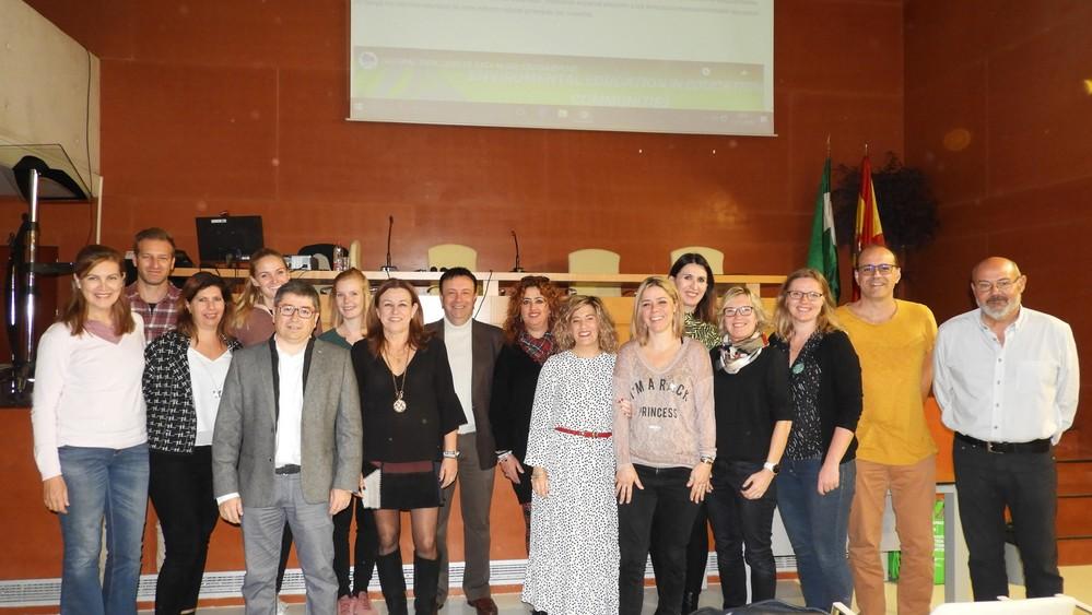 Castillo recibe al alumnado y profesorado del programa Erasmus + del IES Francisco Montoya