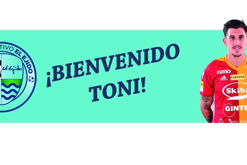 El CD El Ejido ficha a Toni Conejo