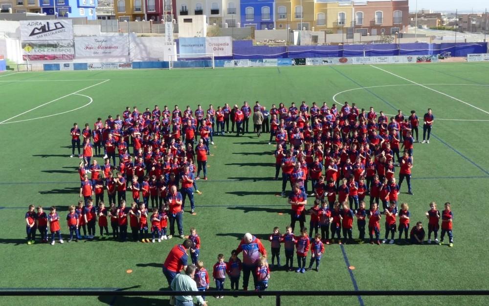 El Club Deportivo Adra Milenaria presenta oficialmente las plantillas de sus ocho categorías