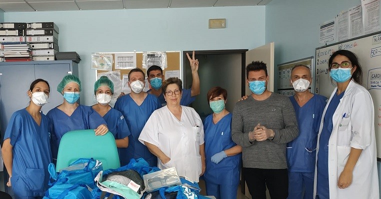 El Hospital de Poniente agradece las muestras de apoyo y solidaridad de particulares, empresas, asociaciones y administraciones públicas