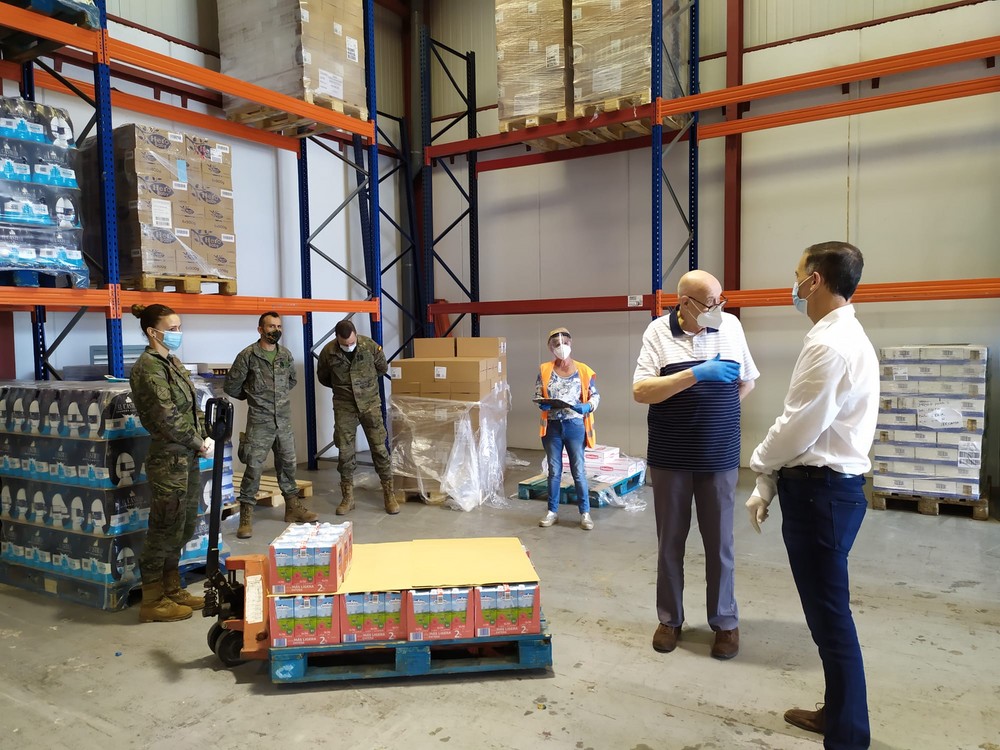 La Junta concede un millón de euros al Banco de Alimentos de Almería