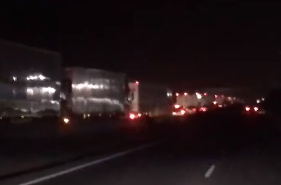 Aparatoso accidente en la A-7 en El Ejido que se salda sin heridos