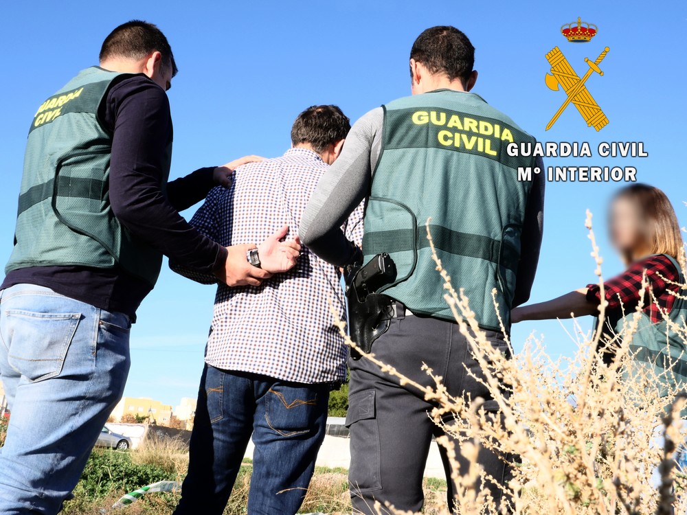 La Guardia Civil detiene a cuatro personas por una pelea en Las Norias