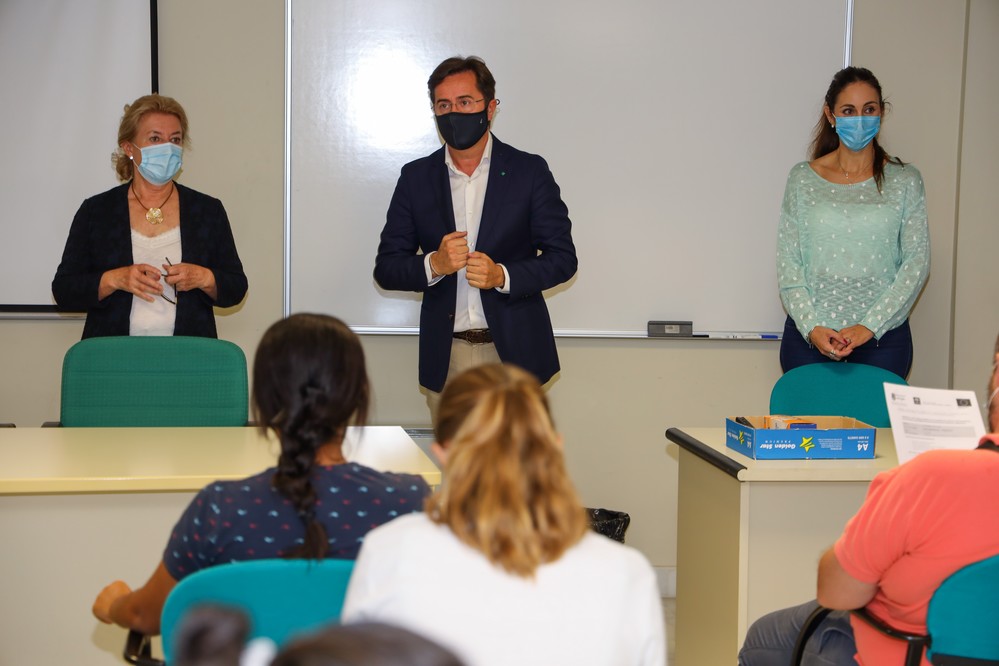 Una treintena de personas desempleadas con dificultades para acceder al mercado laboral se incorporan a tareas municipales en el marco del Plan Aire