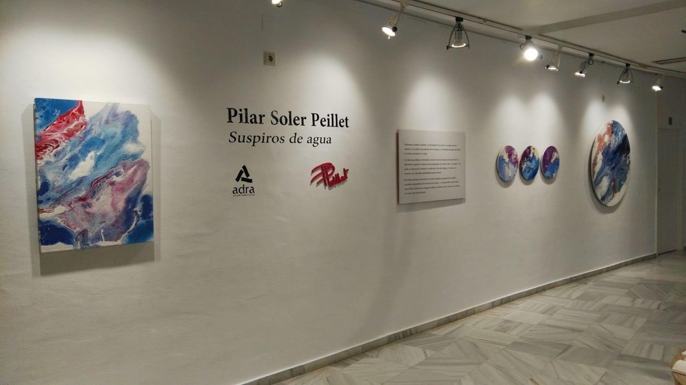 Reabre la exposición ‘Suspiros de agua en época de la Covid-19’ de la artista Pilar Soler
