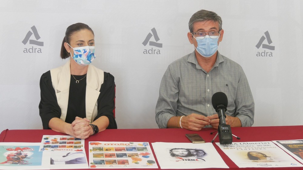 El Ayuntamiento de Adra fija nuevas fechas para la programación cultural de noviembre