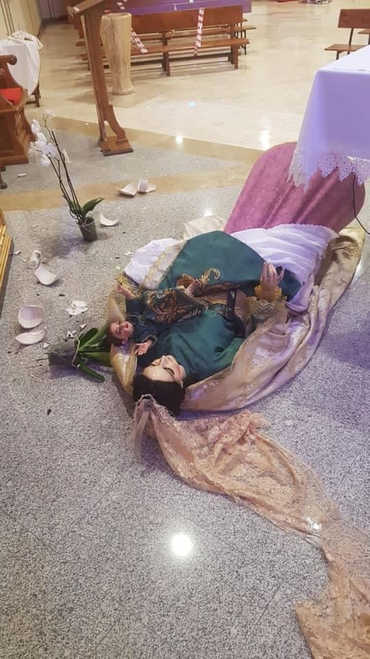 Delincuentes profanan la Iglesia de San Agustín en El Ejido
