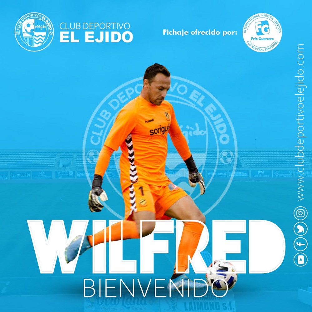 El primer refuerzo invernal del CD El Ejido llega con los guantes puestos de Wilfred