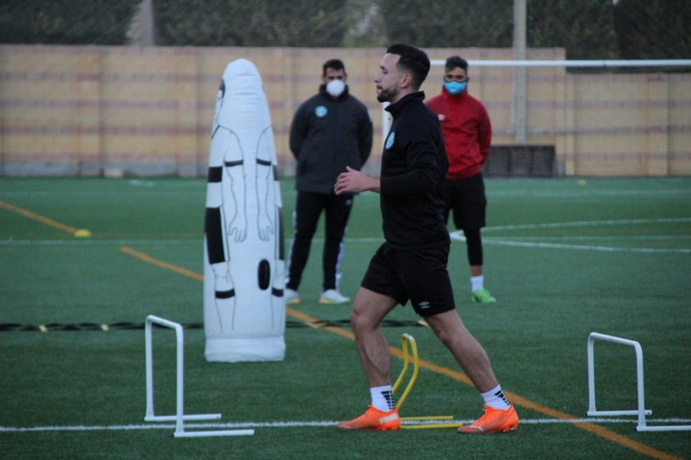 Tiago Portuga se incorpora a los entrenamientos del CD El Ejido