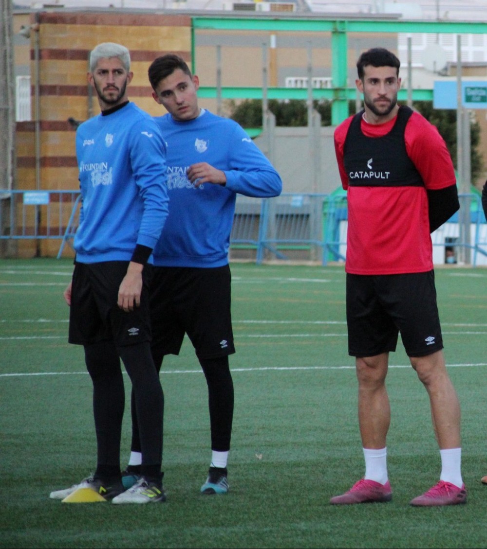 El CD El Ejido vuelve a contar con Rubén Palomeque, recuperado de su lesión
