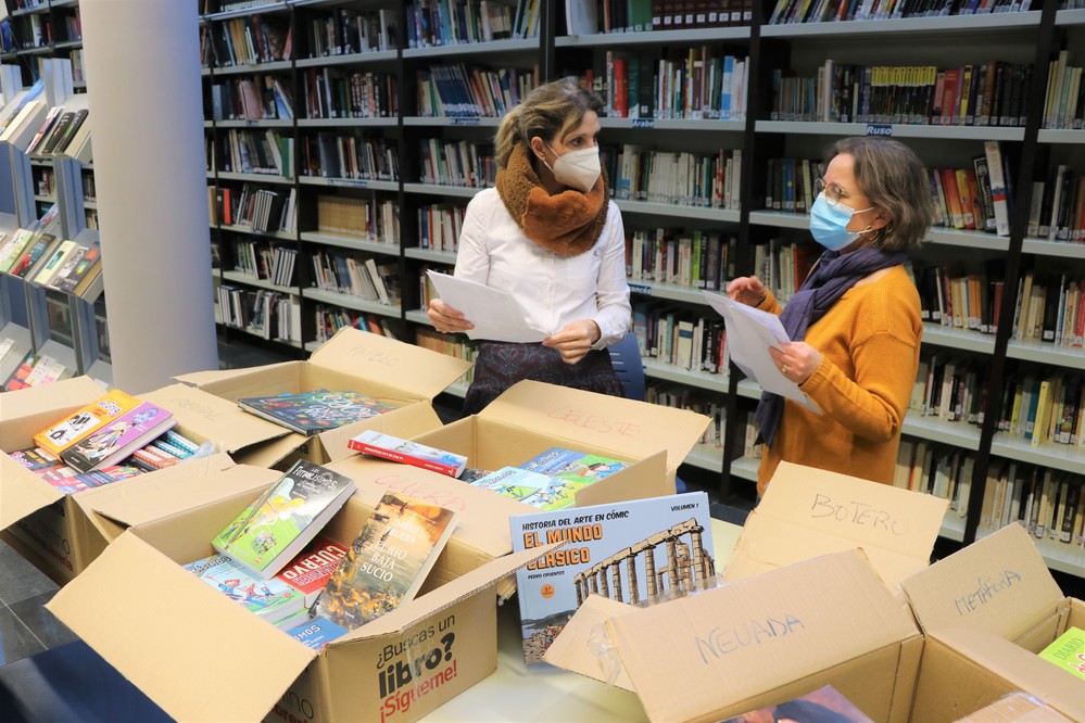 El Gobierno local amplía los fondos bibliográficos de la Red de Bibliotecas Públicas de El Ejido