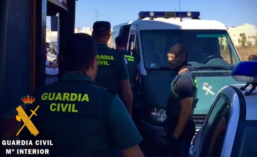 La Guardia Civil resuelve tres robos con violencia en diferentes investigaciones en Roquetas de mar