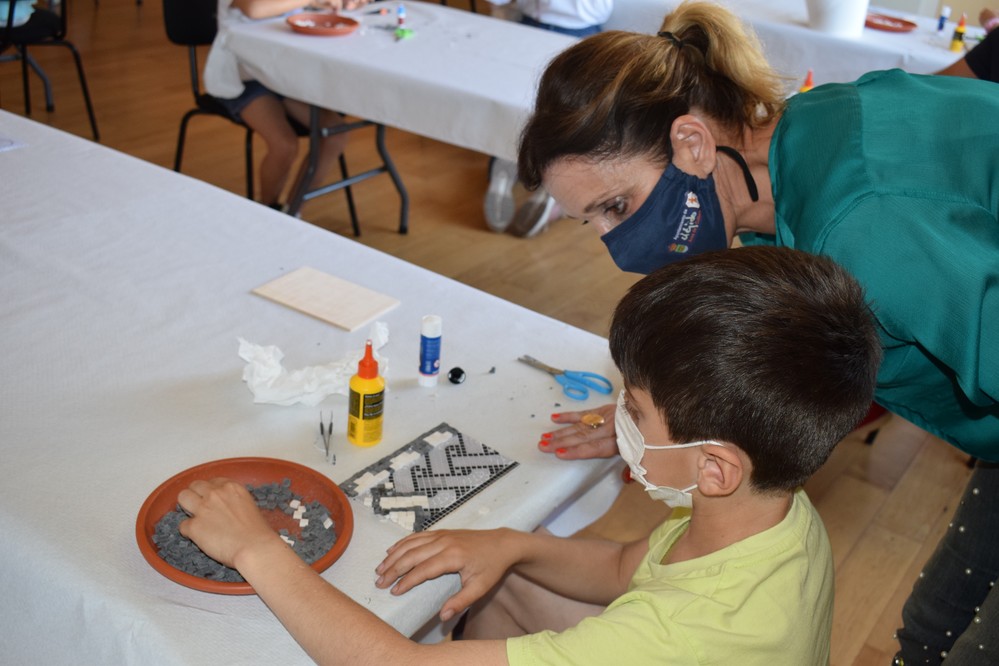 Un taller de recreación de mosaicos y una ponencia sobre el mosaico de Ciavieja centran las actividades el sábado de la celebración por el Día de los Museos