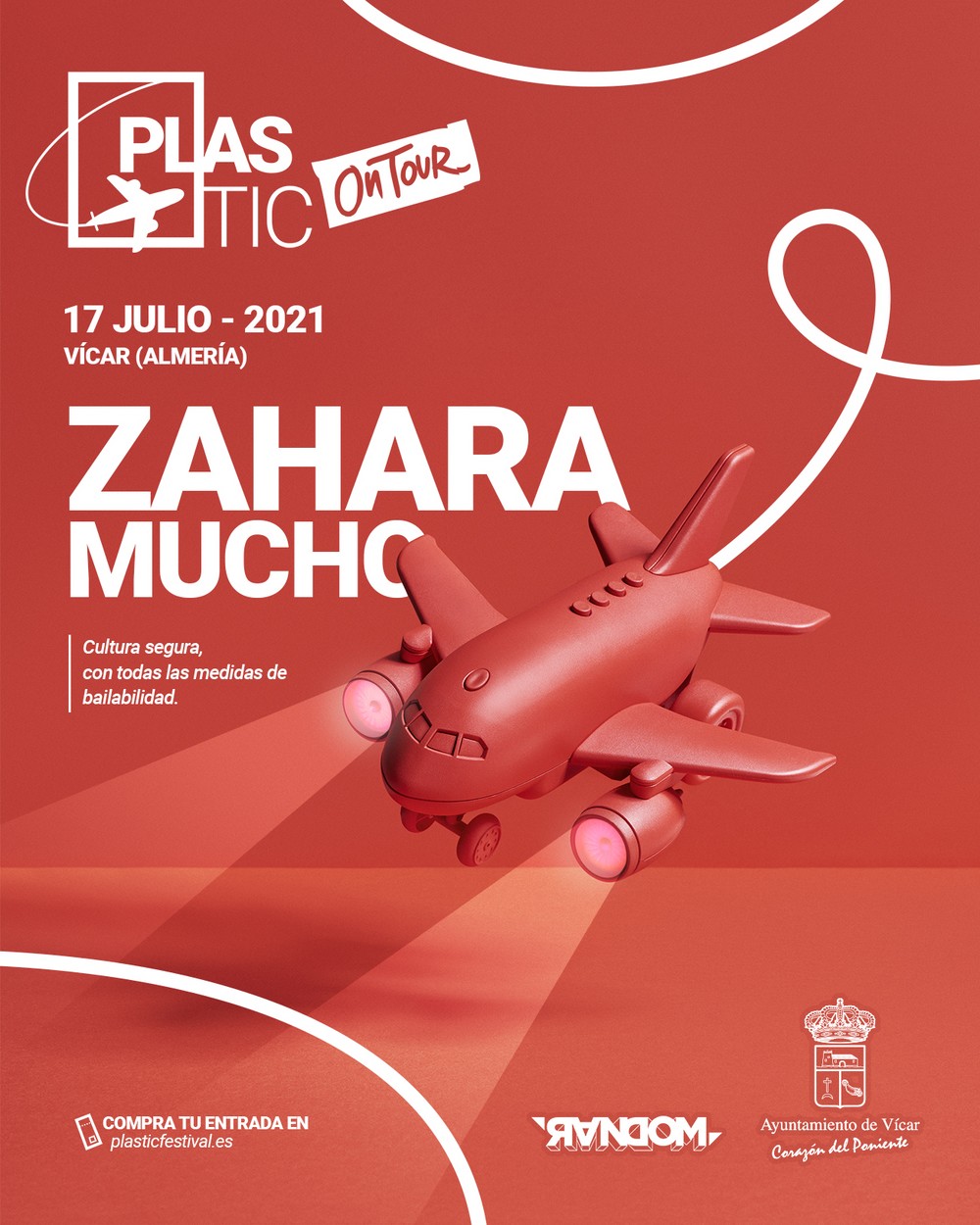 Plastic On Tour llevará a Zahara y Mucho a Vícar este mes de julio