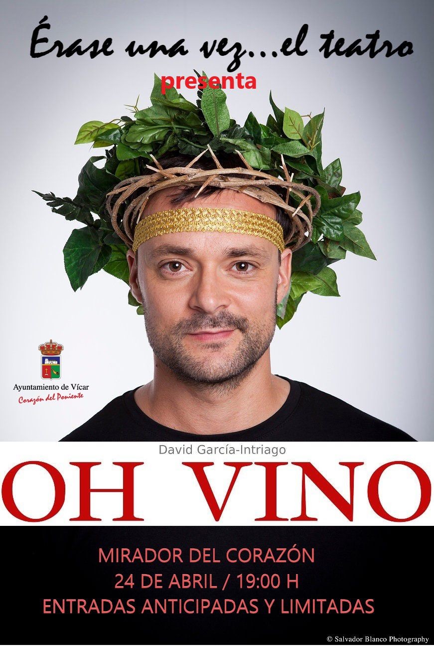 El Teatro al aire libre vuelve a la Villa de Vicar con la aplazada 'Oh Vino'