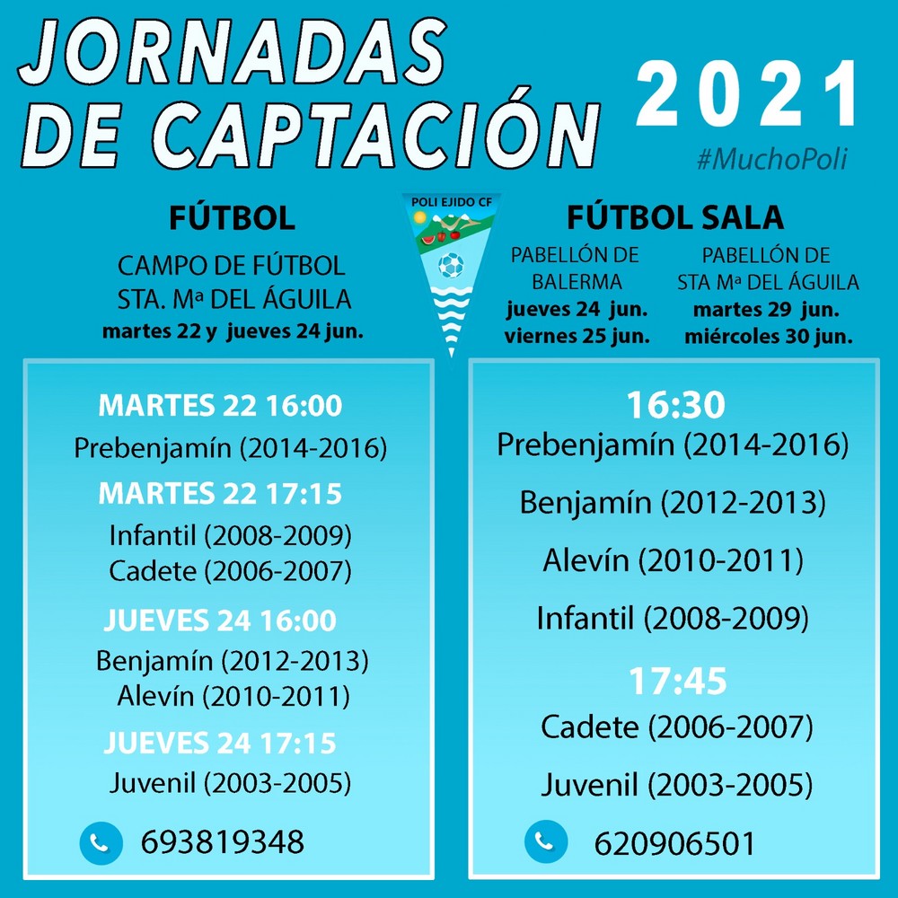 El Poli Ejido hace jornadas de captación este mes de junio