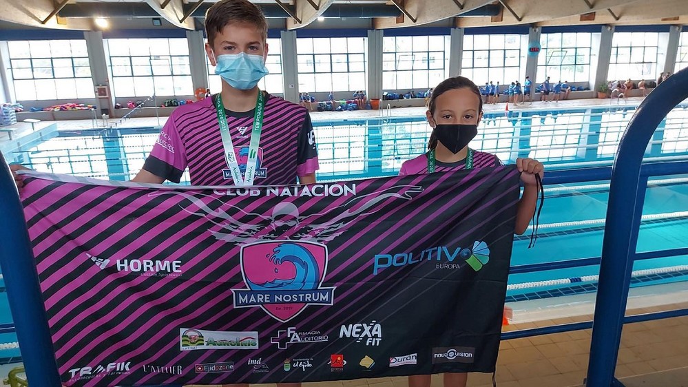 El CN Mare Nostrum gana seis medallas en el Andaluz benjamín