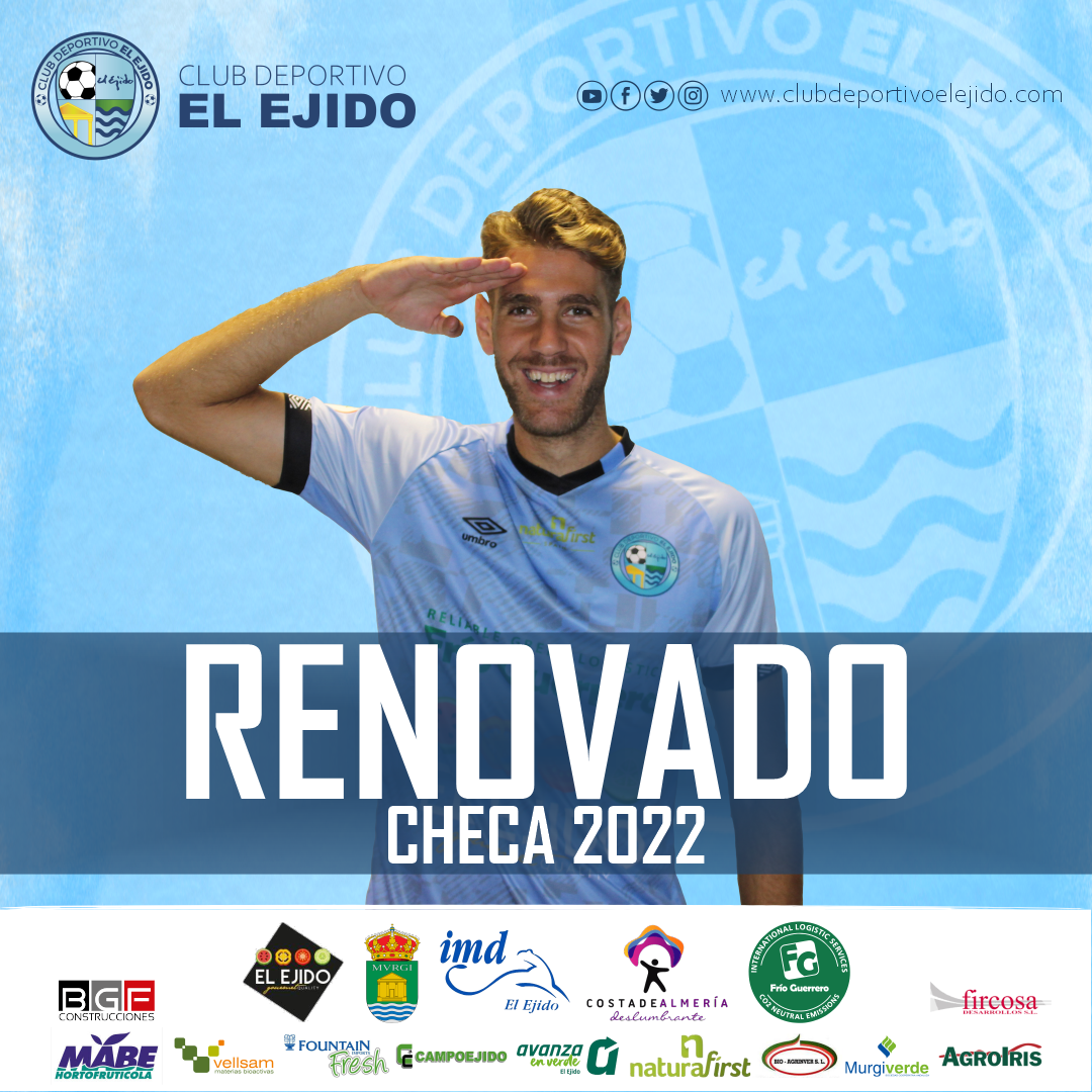 El CD El Ejido renueva al defensa Checa
