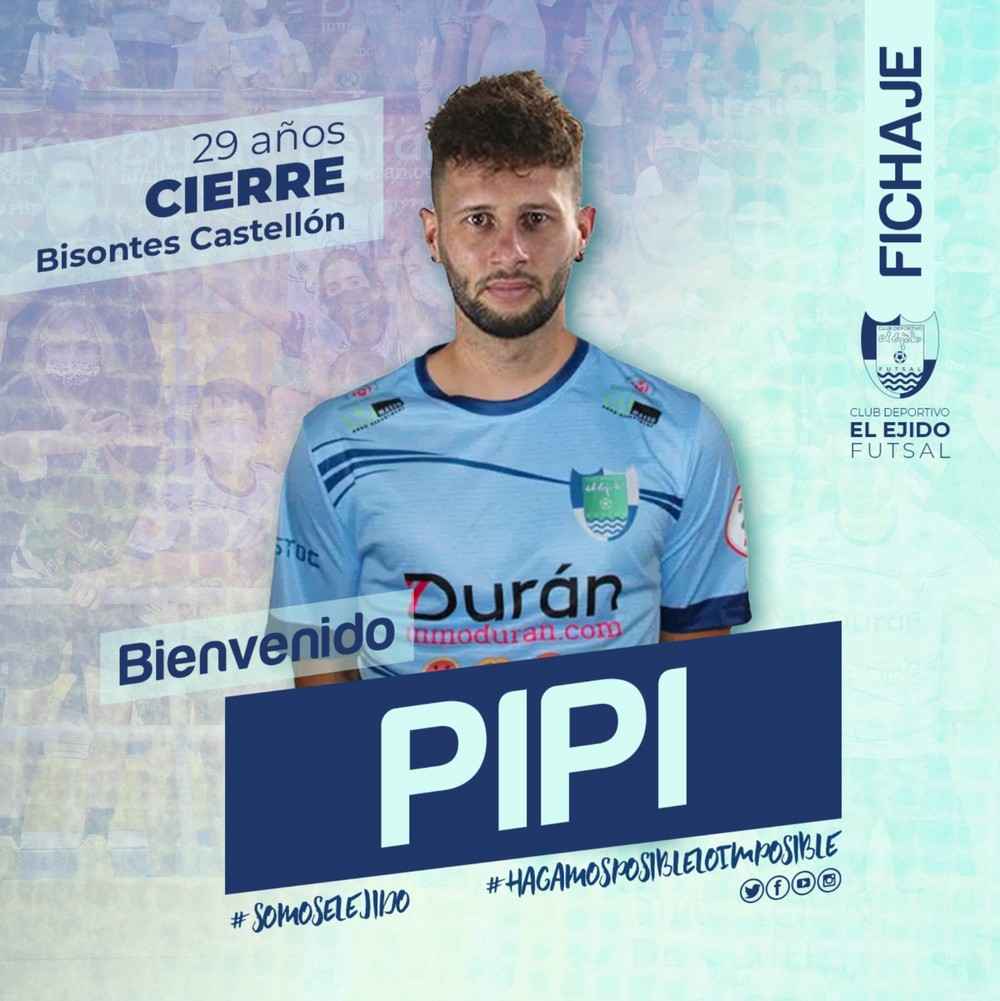 Durán Ejido Futsal gana en seguridad con el fichaje del cierre Pipi