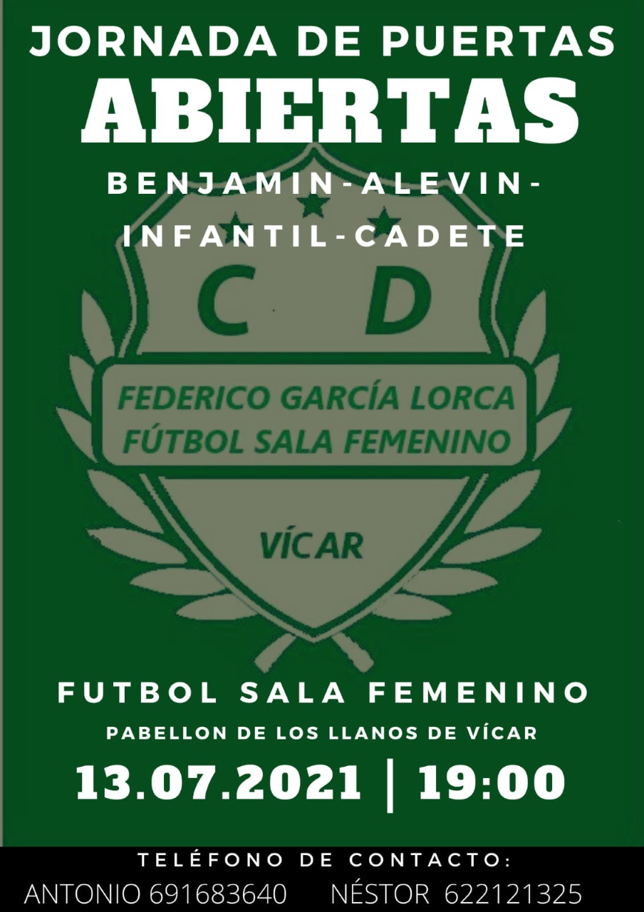 El Club Federico García Lorca de Vícar prepara su jornada de puertas abiertas