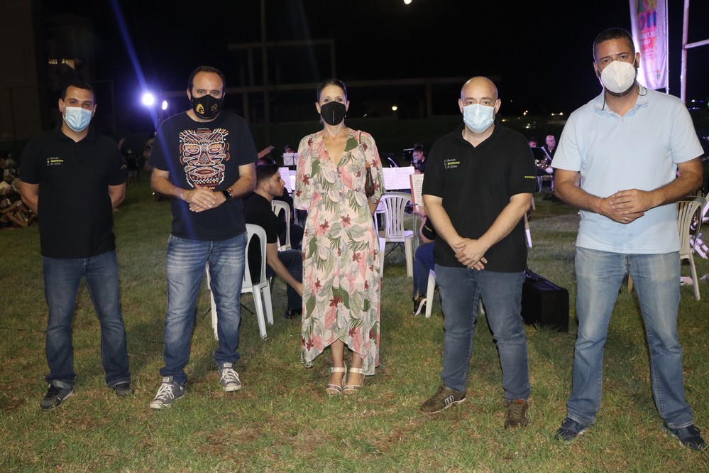 El Campo de Rugby de Almerimar fue escenario del concierto de la Banda Sinfónica de El Ejido