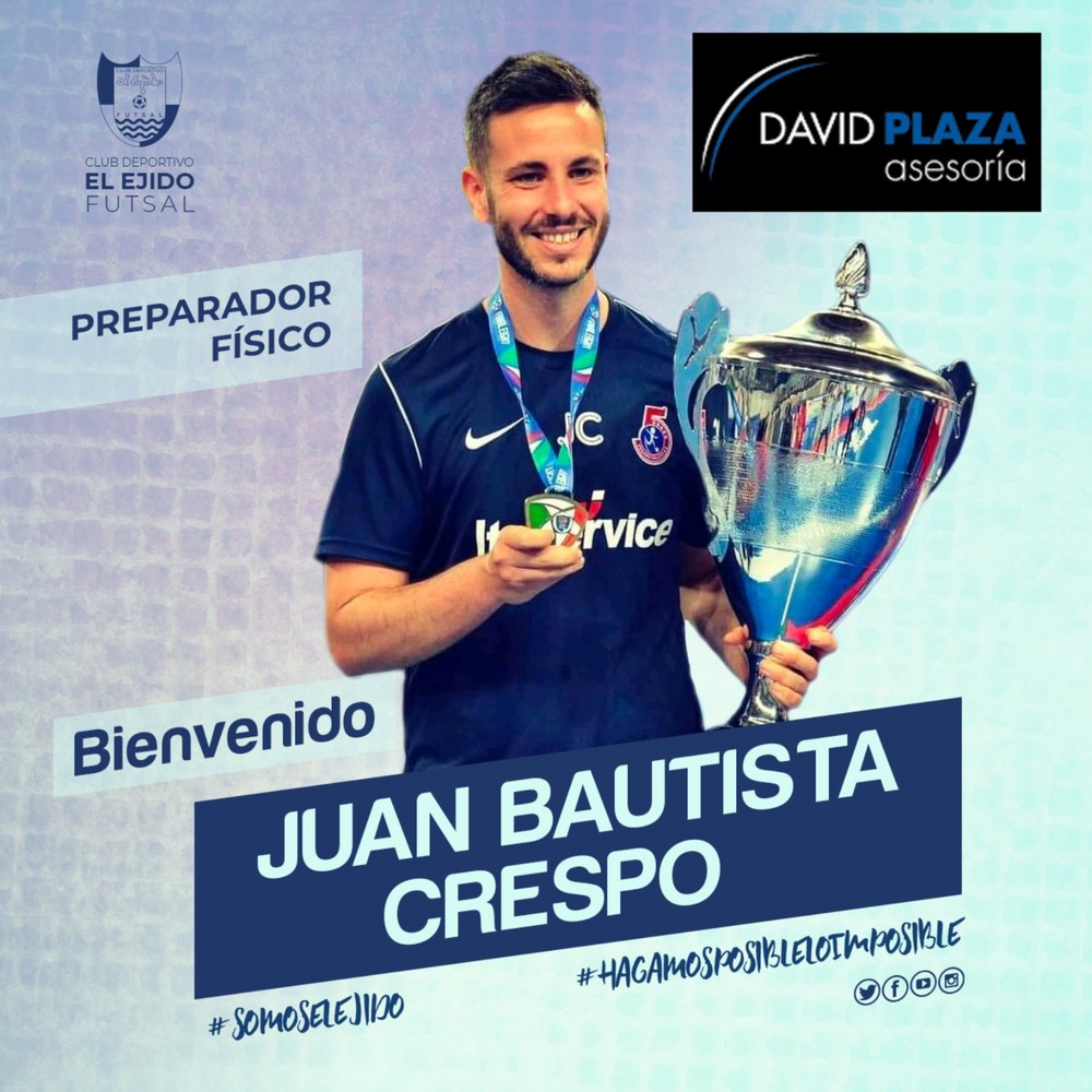 El preparador físico Juan Bautista Crespo vuelve al CD El Ejido futsal