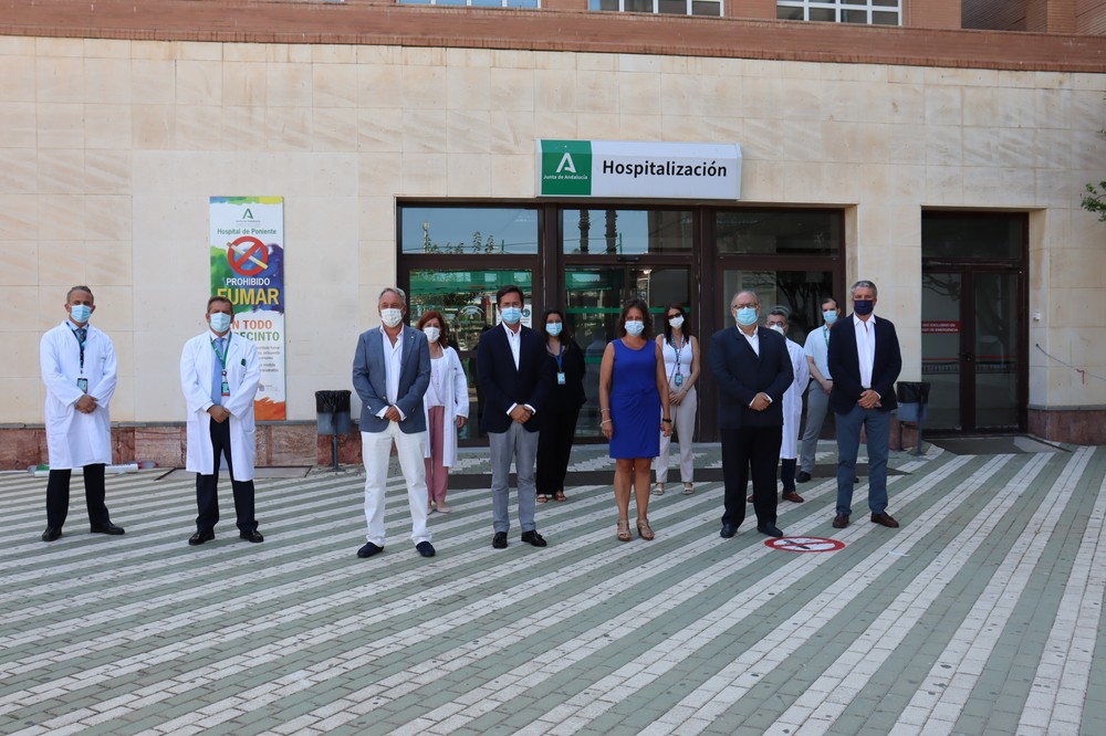 La Junta invierte 3,4 millones en la primera fase de la ampliación de la UCI del Hospital de Poniente