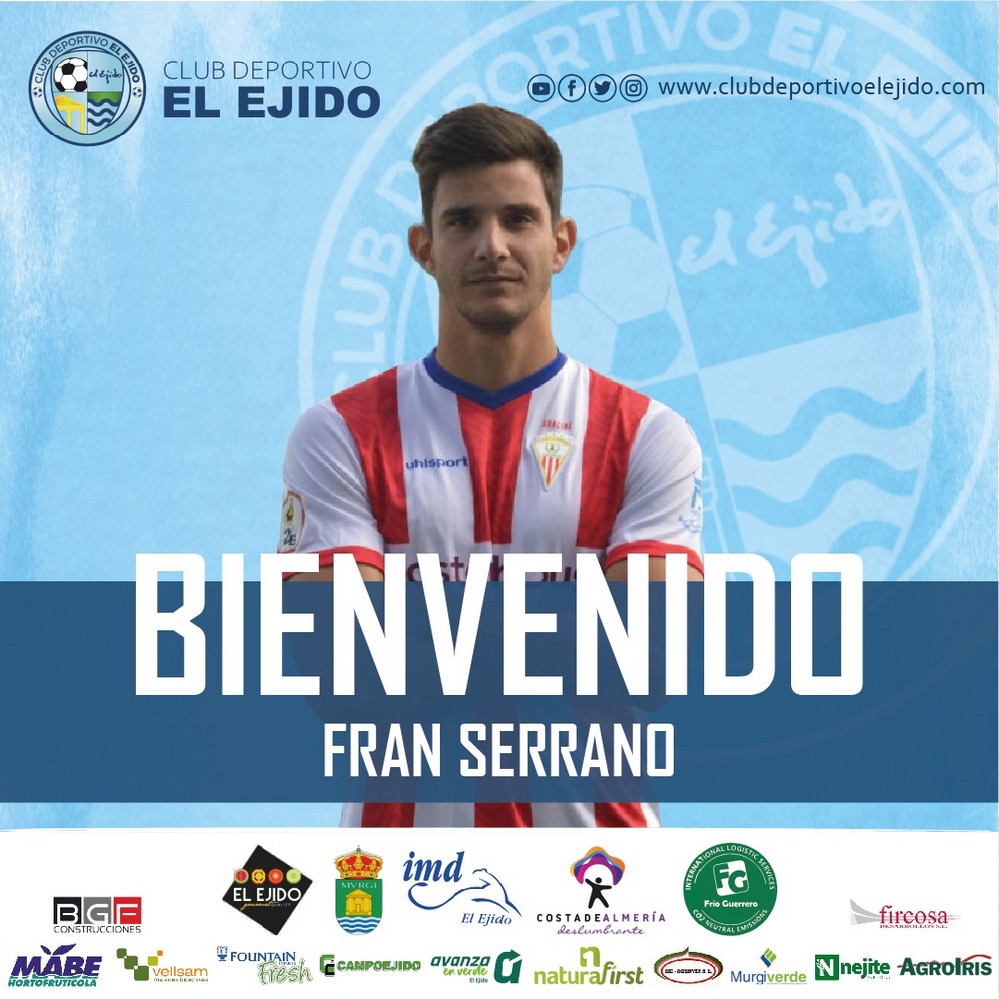 El CD El Ejido incorpora al central Fran Serrano