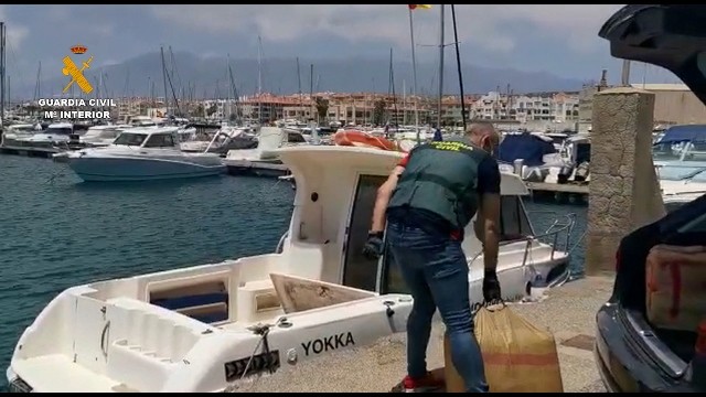 La Guardia Civil desarticula al histórico clan de “los pintaos” dedicado a introducir hachís por las costas de Almería