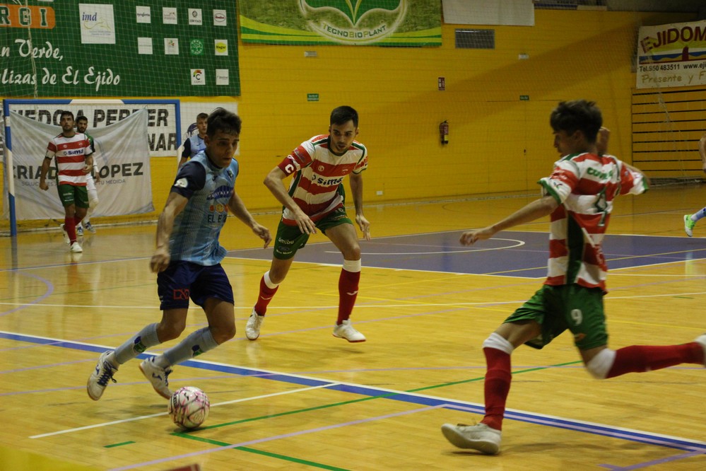 Gran imagen y holgada victoria del CD El Ejido Futsal ante el SIMA Granada