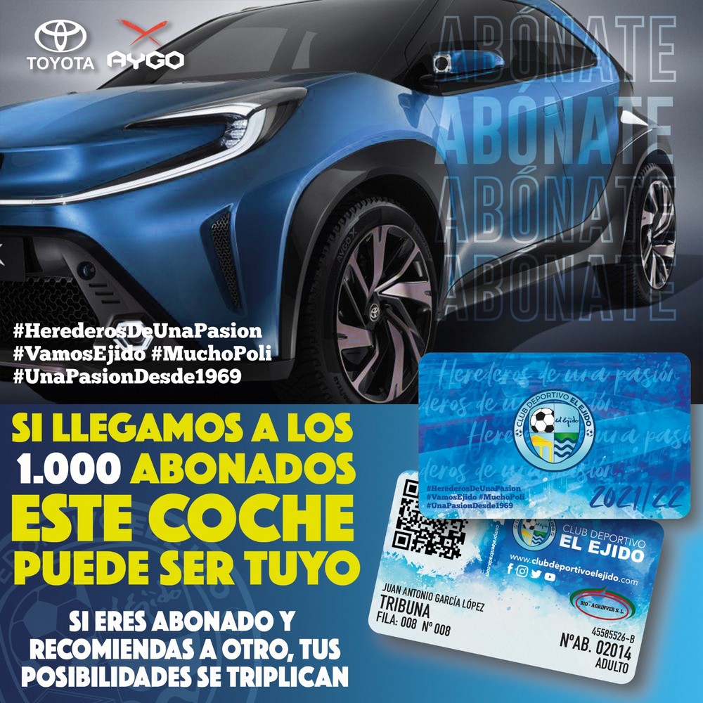 El CD El Ejido modifica su campaña y sorteará un coche si se superan los 1.000 abonos vendidos
