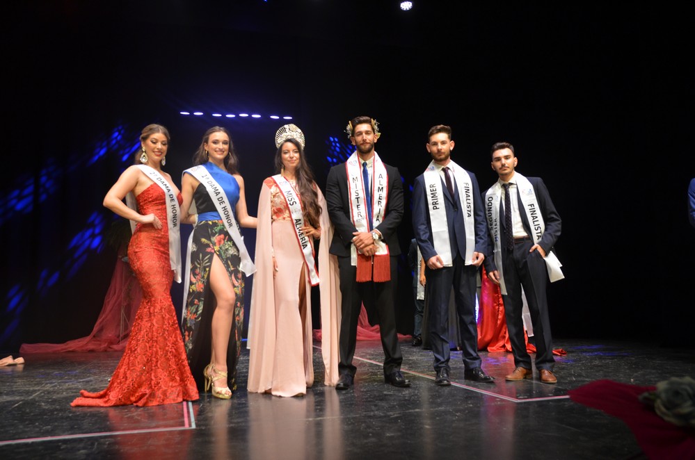 Fiona Cruz y Francisco Javier Pérez elegidos Miss y Míster de la Provincia de Almería 2021