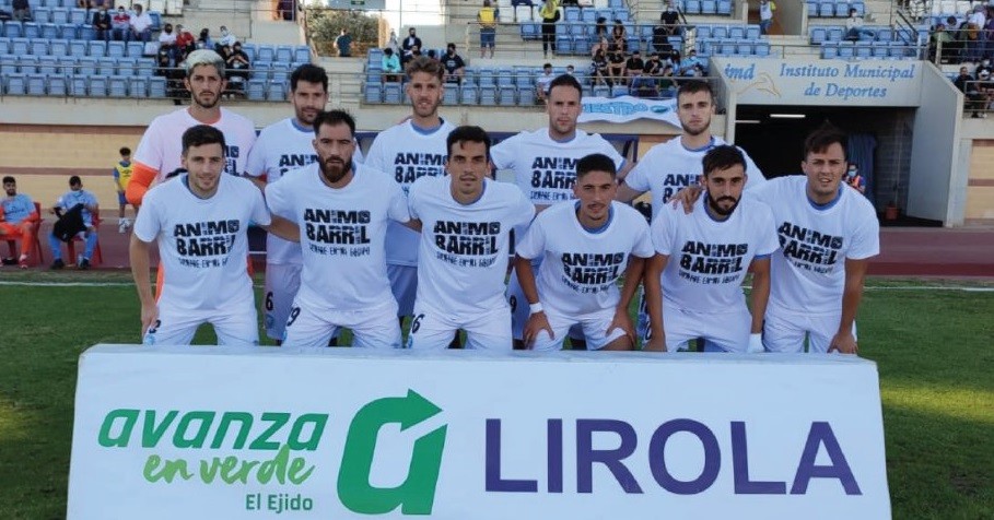 El CD El Ejido se ve superado por el orden del CF La Nucia