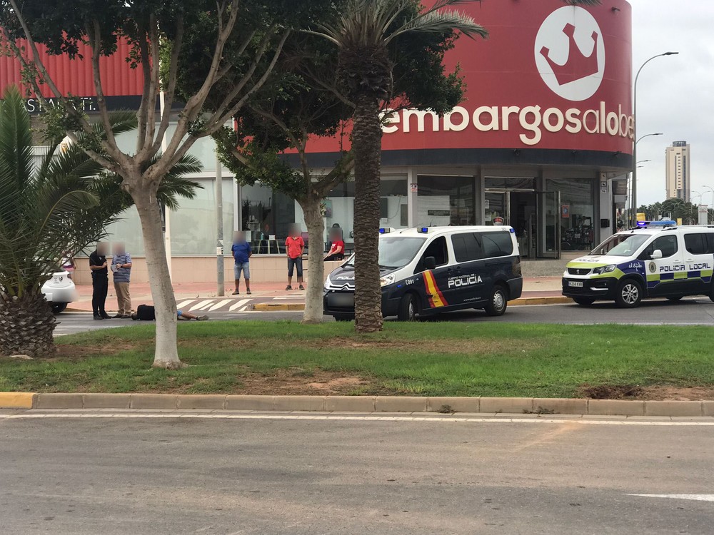 Atropellan a un joven en el Paraje El Treinta