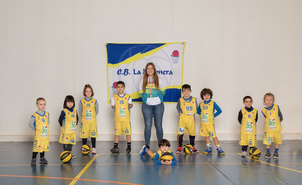 Gran acogida de las escuelas de psicomotricidad-baloncesto del CB La Mojonera