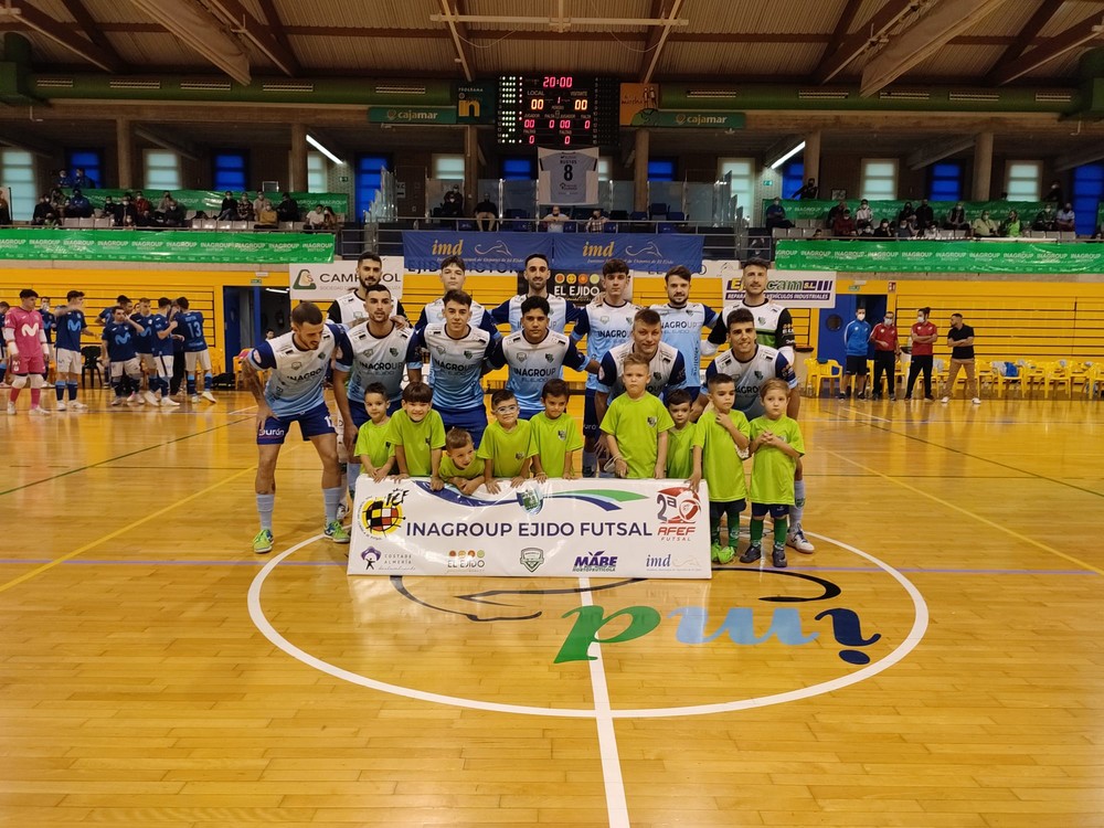 Gran victoria de Inagroup El Ejido Futsal ante el Inter Movistar B