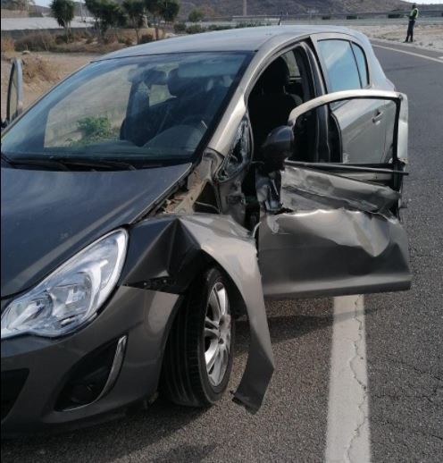 Dos accidentes en un solo día en Dalías