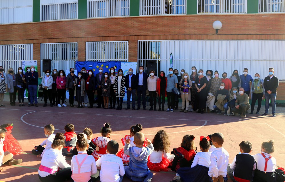 La Escuela Infantil Sol de Portocarrero recibe la visita de sus ‘sus socios’ europeos dentro del programa Erasmus+