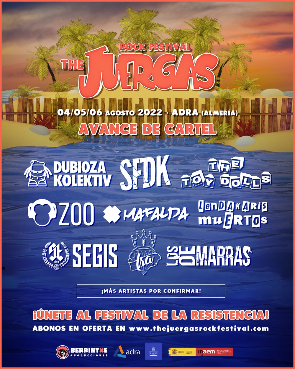 Fijan la fecha para una nueva edición del The Juergas Rock