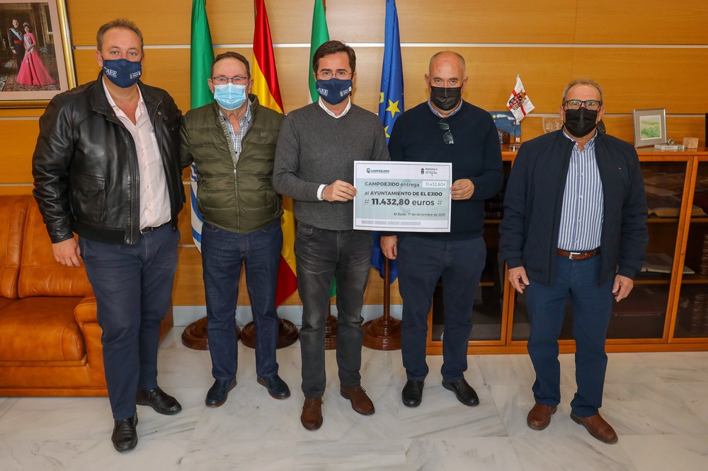 El Ayuntamiento de El Ejido recibe de Campoejido cerca de 12.000 euros para políticas de igualdad