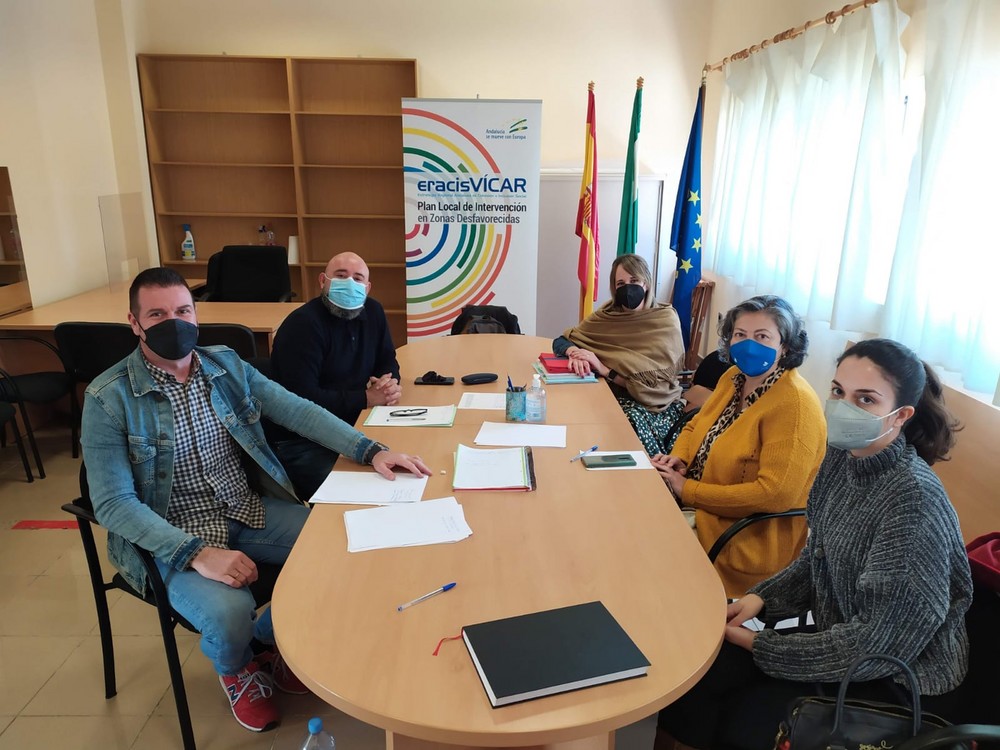Inserta Andalucía y Movimiento por la Paz se integran en la estrategia ERACIS de Vícar