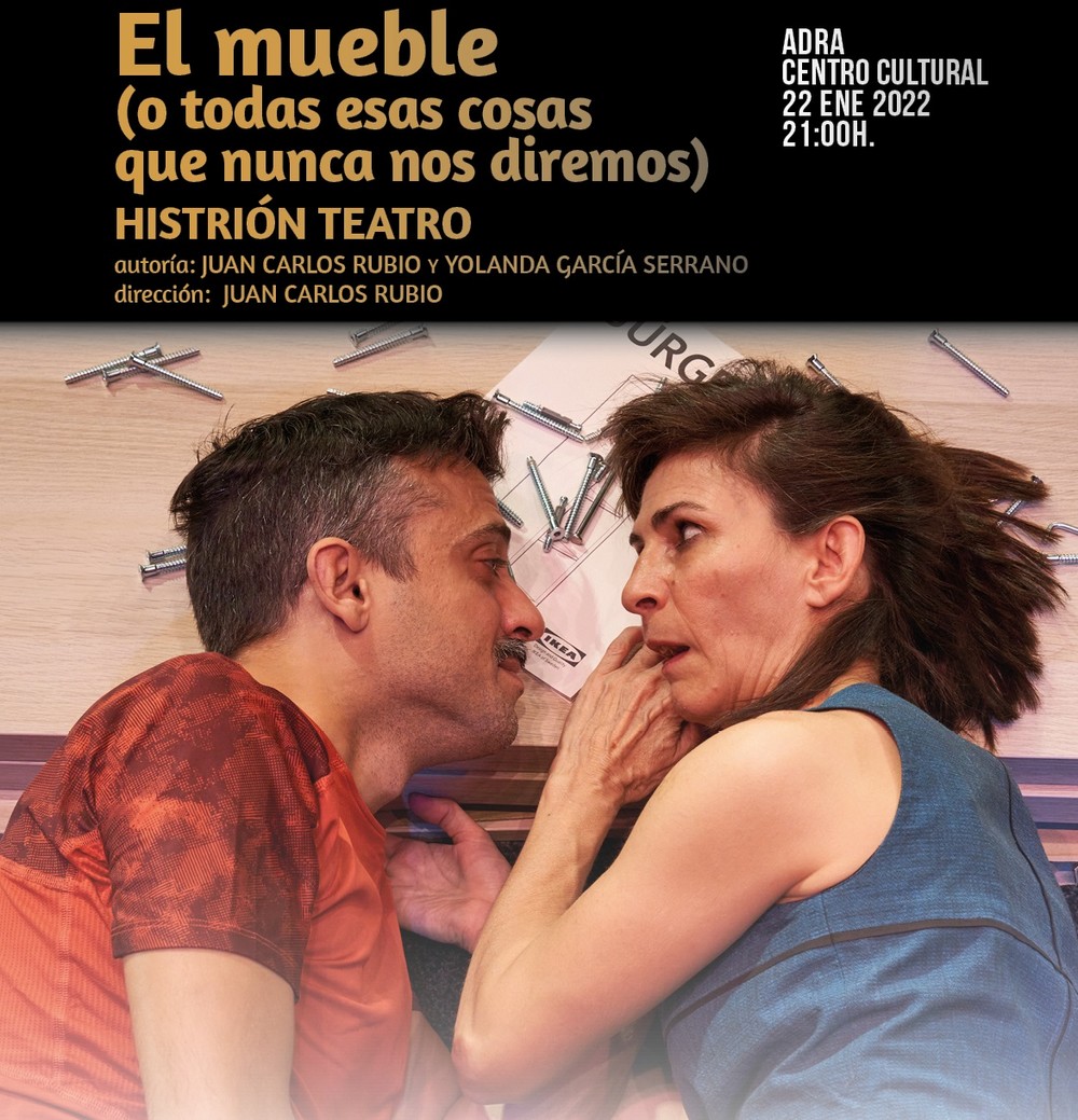 La obra de teatro ‘El  Mueble’ llega a Adra el 22 de enero de la mano de Histrión Teatro