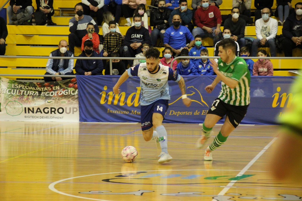 Inagroup El Ejido Futsal vence 3-1 al Real Betis B en un encuentro que se decidió en el último minuto