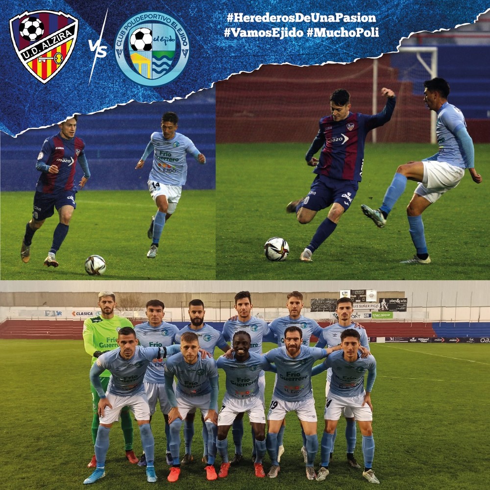 El Polideportivo El Ejido cae 2-0 ante el Alzira