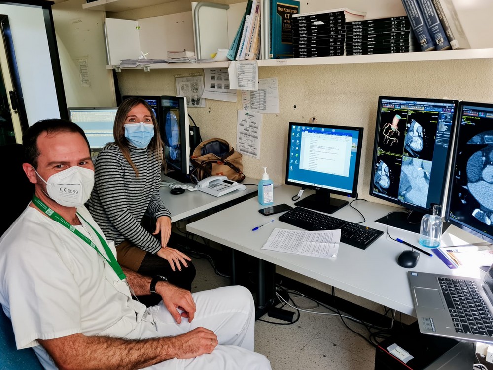 El Hospital de Poniente incorpora una nueva técnica para el diagnóstico de enfermedades del corazón
