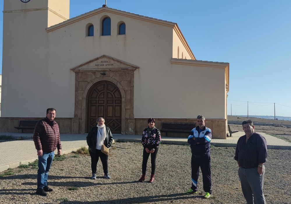 El PSOE de El Ejido pide que los Presupuestos de 2022 incluyan una partida para adecuar el entorno de la Iglesia de Guardias Viejas