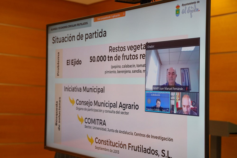 Frutilados del Poniente, ejemplo de buenas practicas en la Jornada de ‘Alianzas y economía circular’ de la FAMP