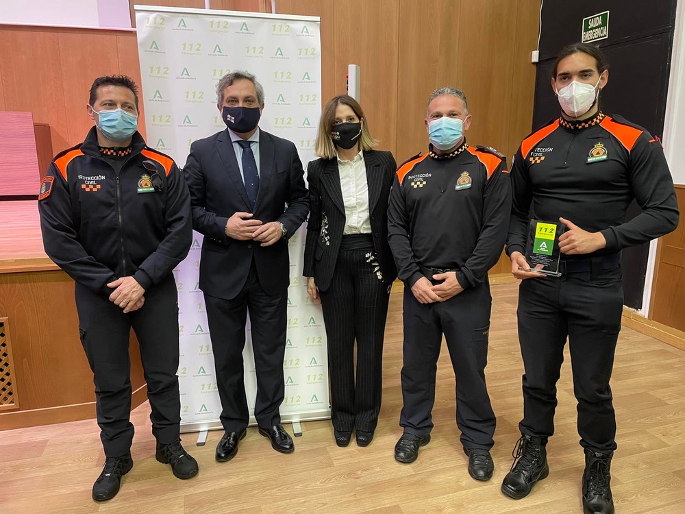 Emergencias 112 reconoce a la Agrupación de Voluntarios de Protección Civil de El Ejido por su compromiso social
