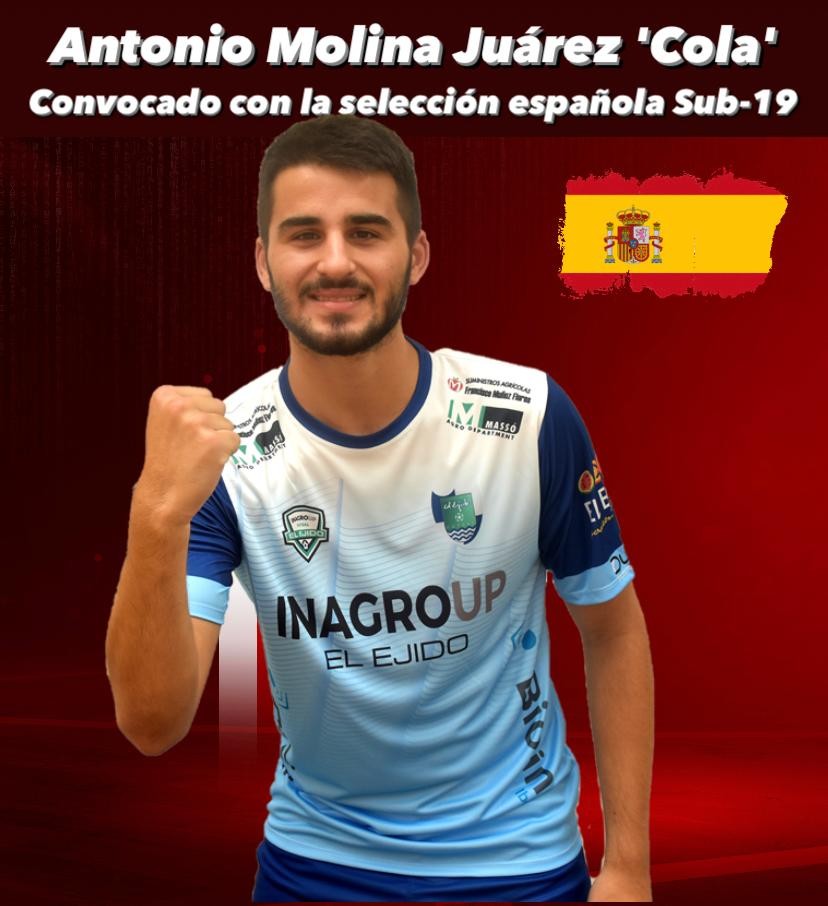 Cola, convocado con la Selección Española Sub19 fútbol sala