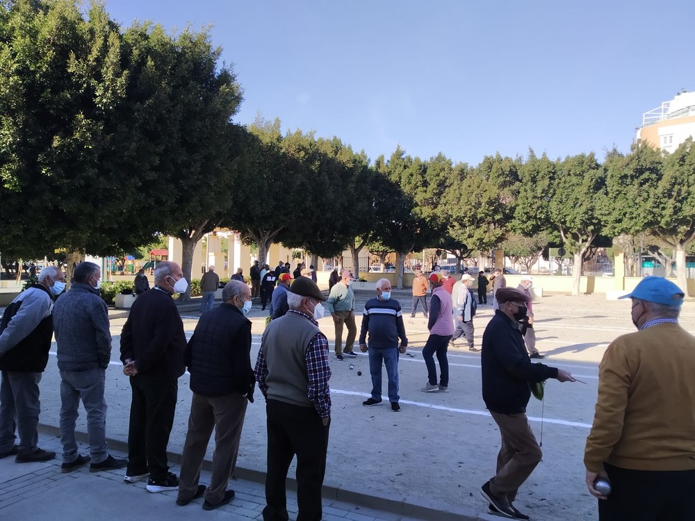 El IMD de El Ejido pone en marcha la Liga de Petanca de clubes de Mayores